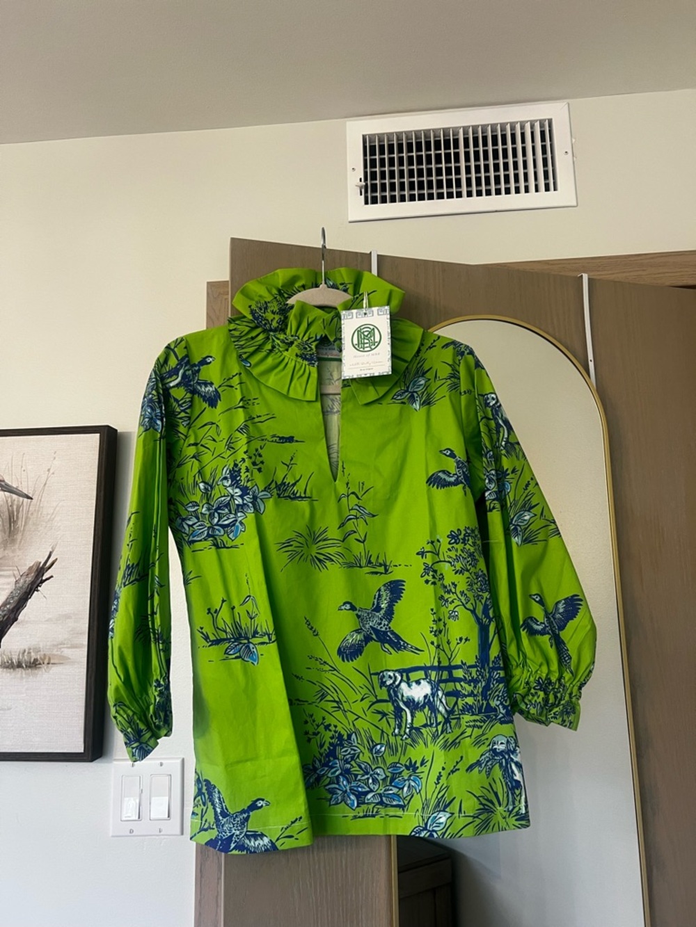 Lovely print of house of MBR